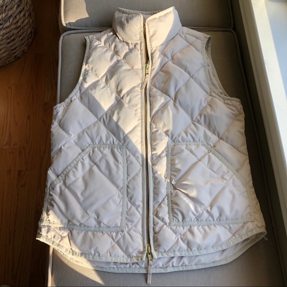 J Crew Quilted Vest Small - Picture 1 of 8